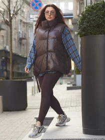 Куртки та дублянки Jadone Fashion модель Sting_shokolad Фото