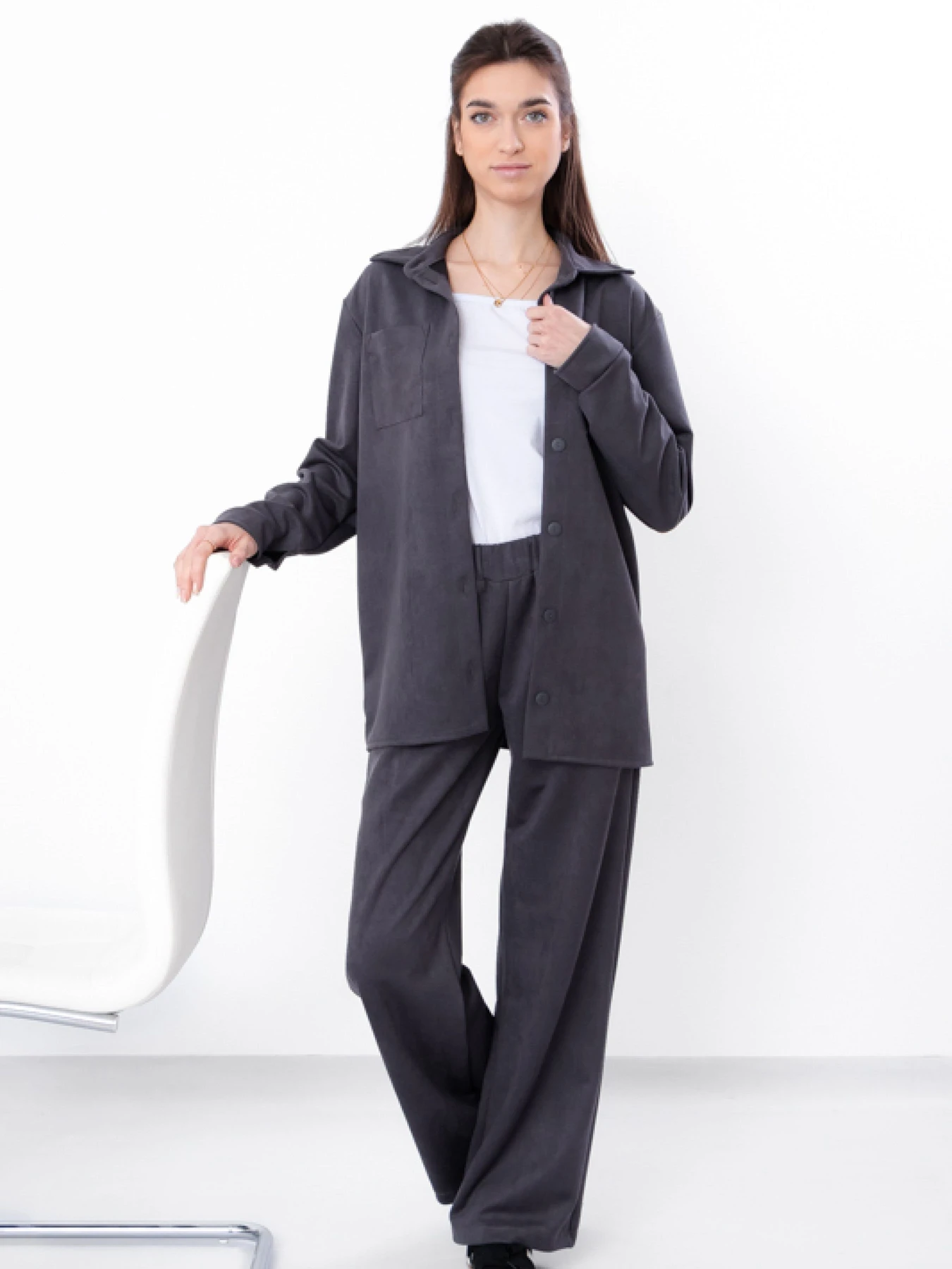 Костюмы Носи своє модель 3405-047-temnij-asfalxt Фото