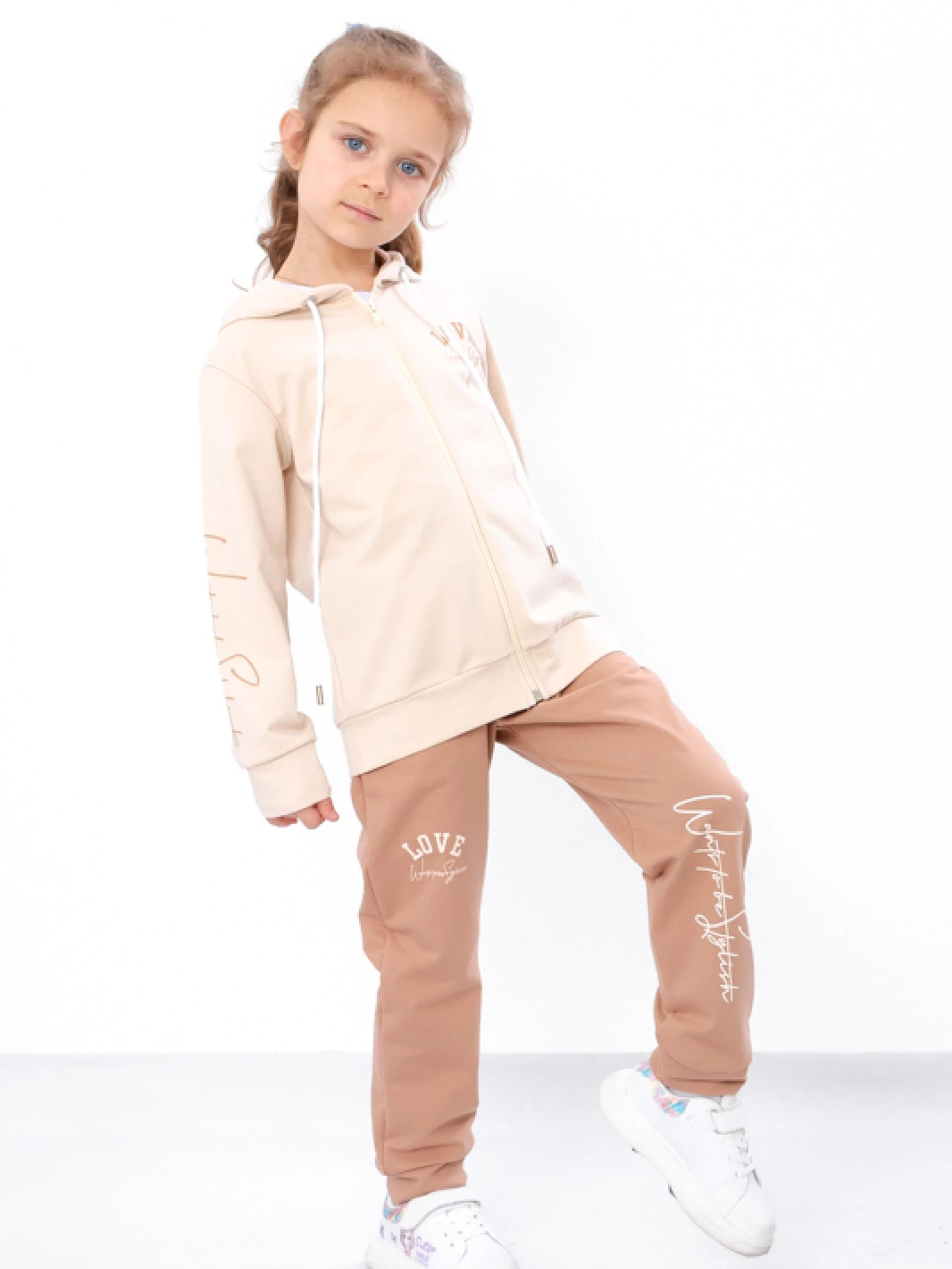 Костюмы Носи своє модель 6018-057-33-2-kremovij-love Фото