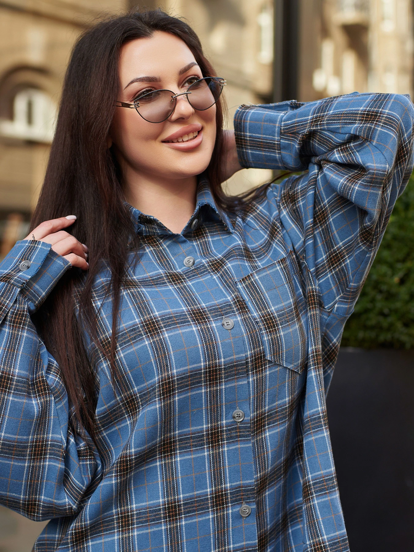 Рубашки Jadone Fashion модель Sorochka_Rani_blueN Фото