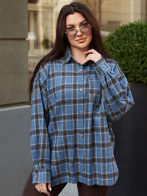 Рубашки Jadone Fashion модель Sorochka_Rani_blueN Фото