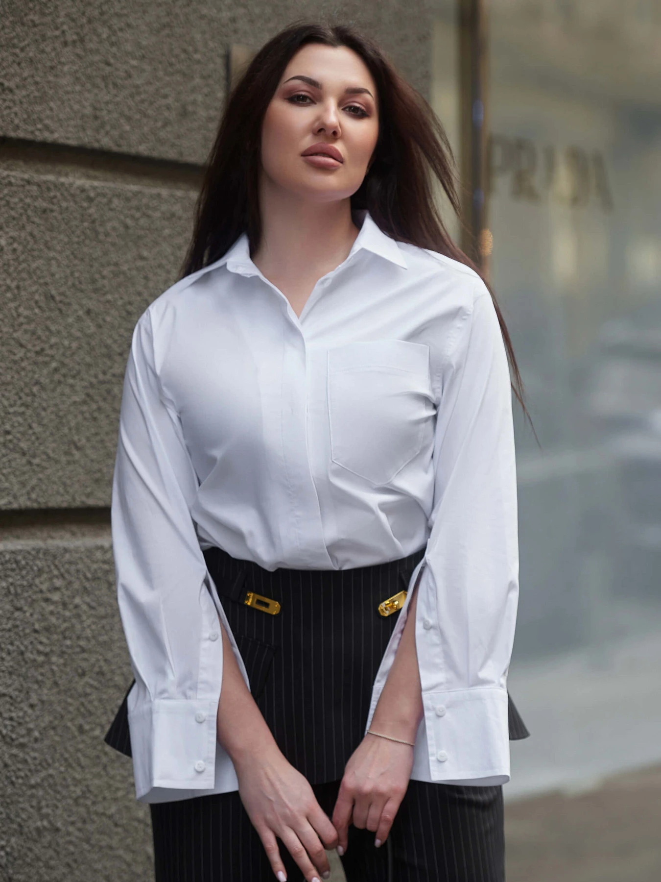 Рубашки Jadone Fashion модель Sorochka_Gabi_bilaN Фото