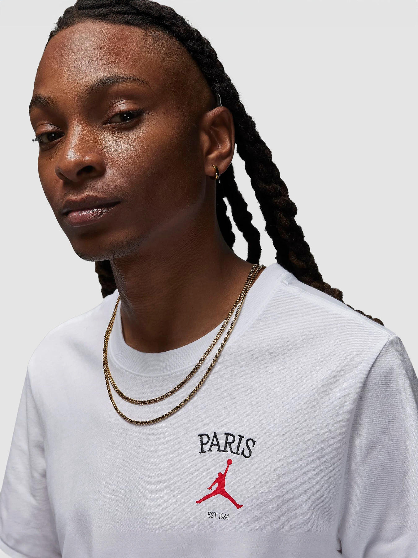 Футболки и поло NIKE Paris модель HF1440-100 Футболки и поло NIKE Paris модель HF1440-100 Фото