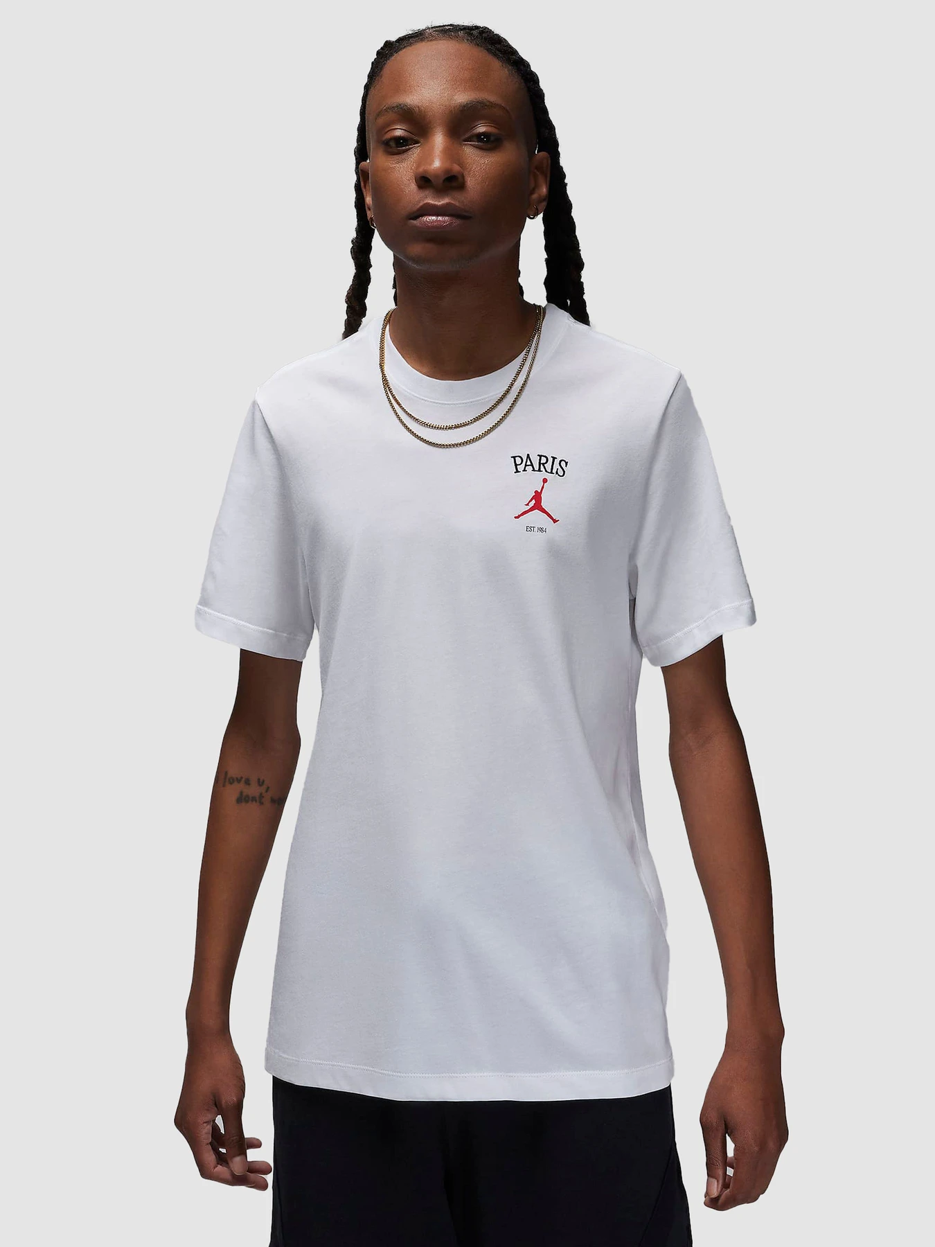 Футболки и поло NIKE Paris модель HF1440-100 Футболки и поло NIKE Paris модель HF1440-100 Фото
