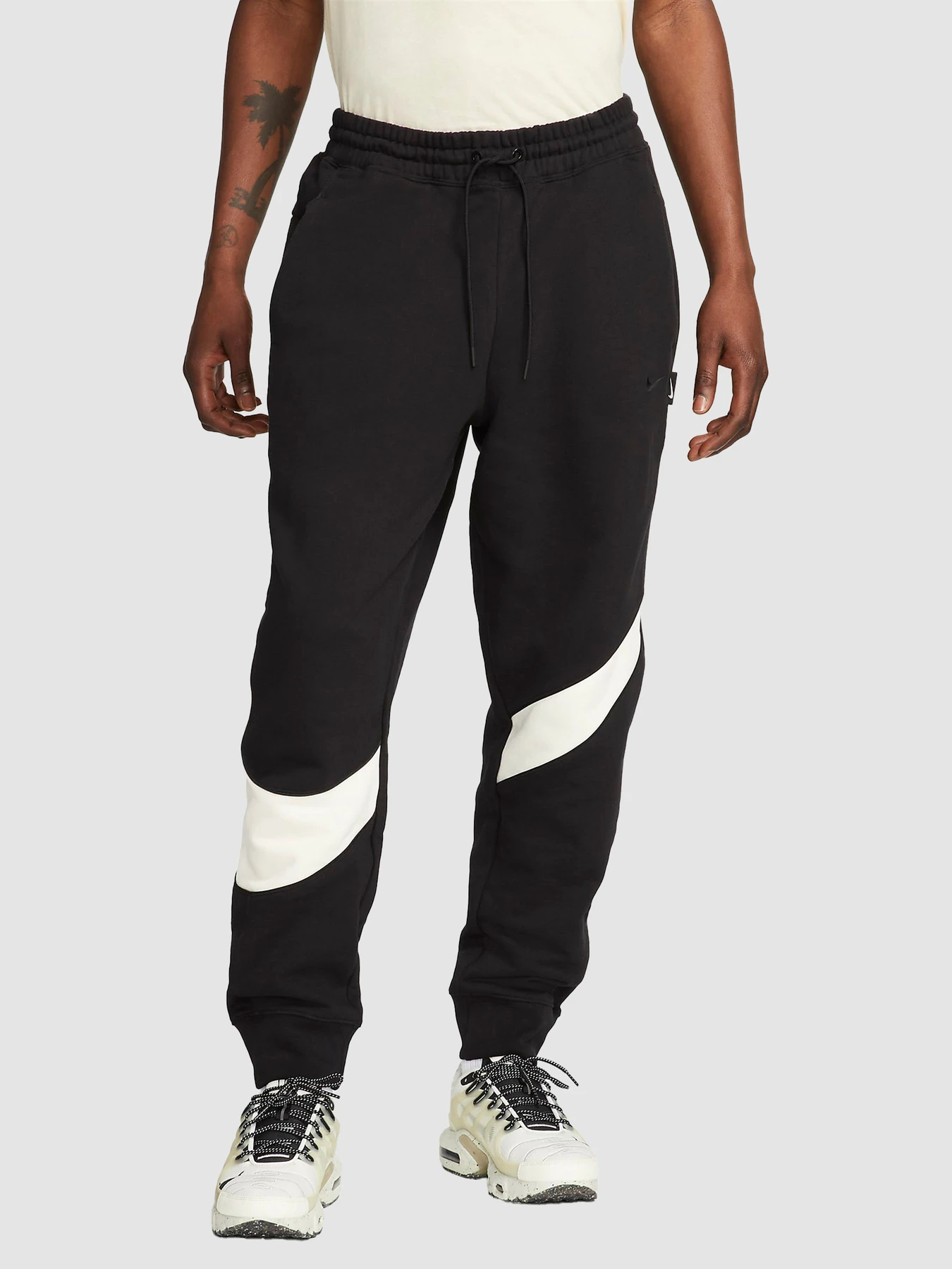 Брюки NIKE Swoosh Fleece Trousers модель DX0564-013 Фото