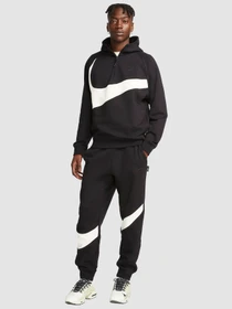 Брюки NIKE Swoosh Fleece Trousers модель DX0564-013 Фото