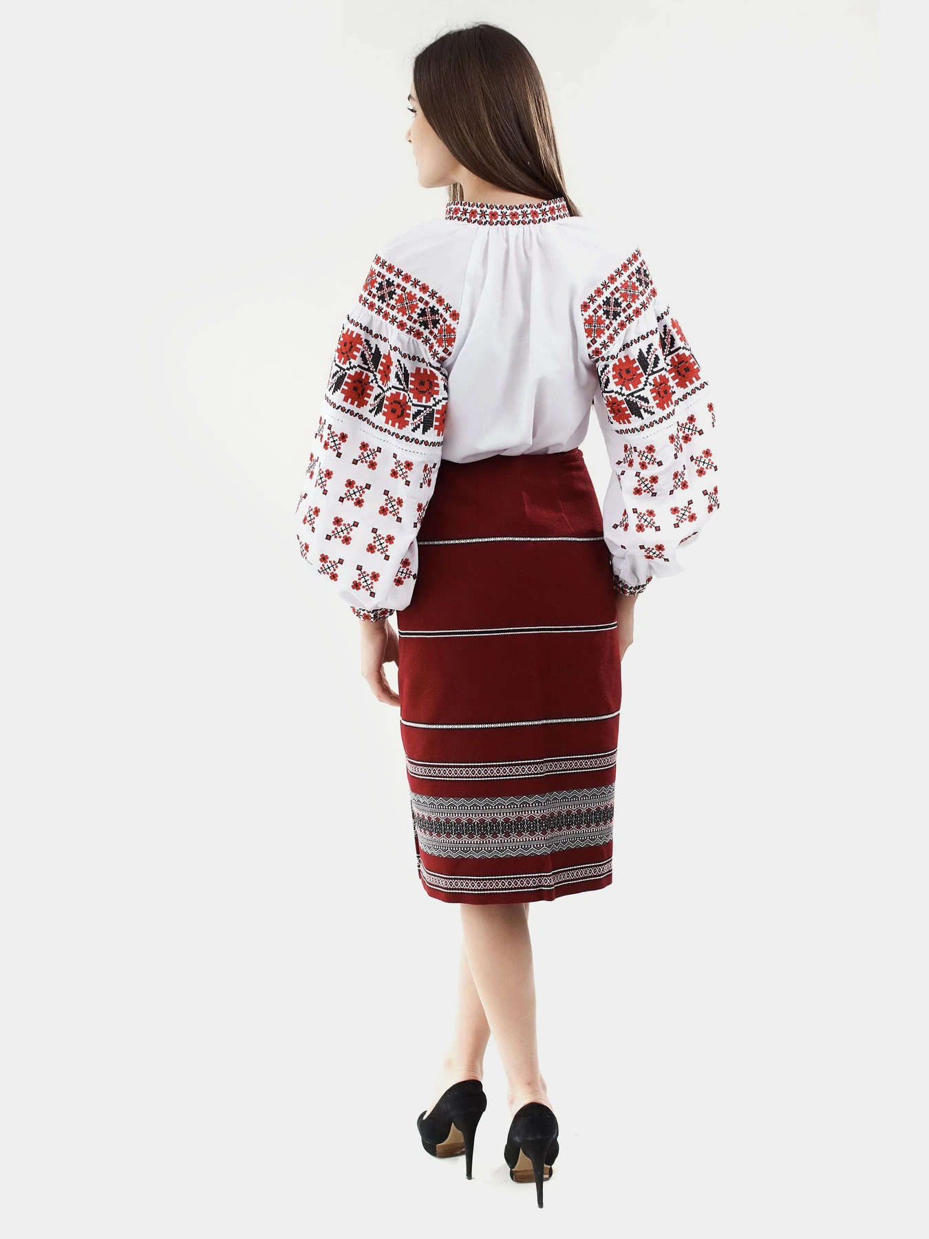 Юбки Едельвіка модель 95-12-07cherry Юбки Едельвіка модель 95-12-07cherry Фото
