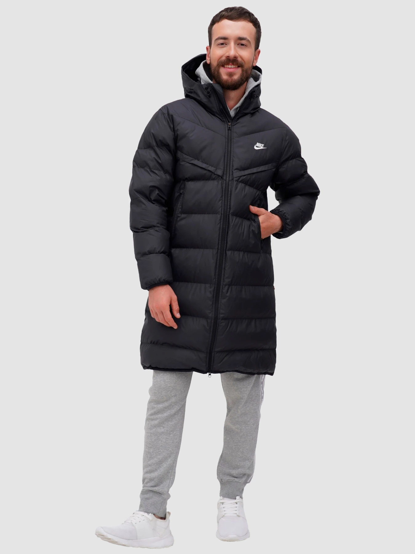 Куртки та дублянки NIKE Windrunner Primaloft модель FB8189-010 Фото