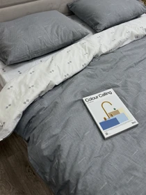 Комплект постільної білизни Абстракційний дует двосторонній Ecotton модель 23672-21205 Фото