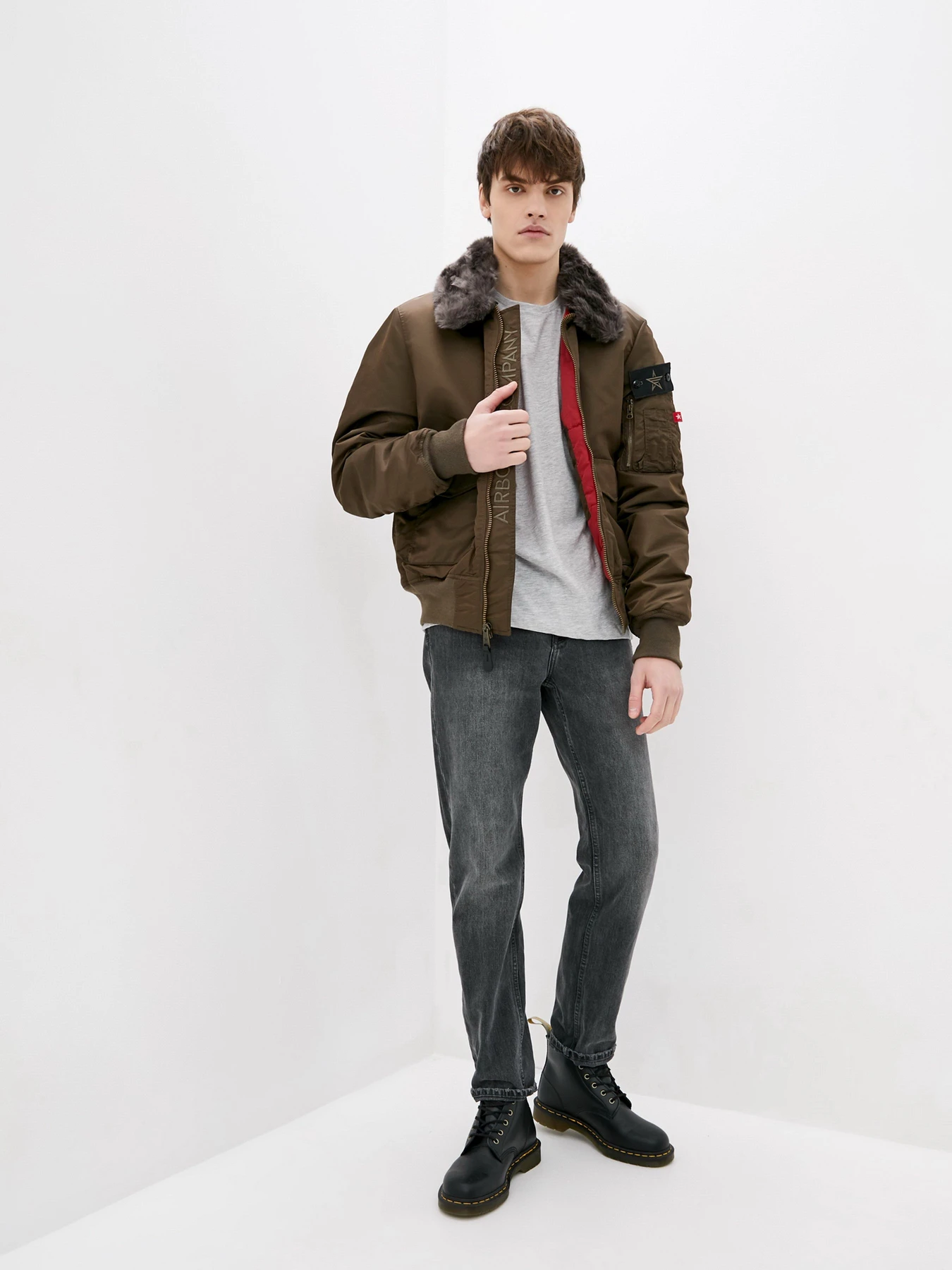 Куртки и дубленки Airboss модель 172000353221_brown Куртки и дубленки Airboss модель 172000353221_brown Фото