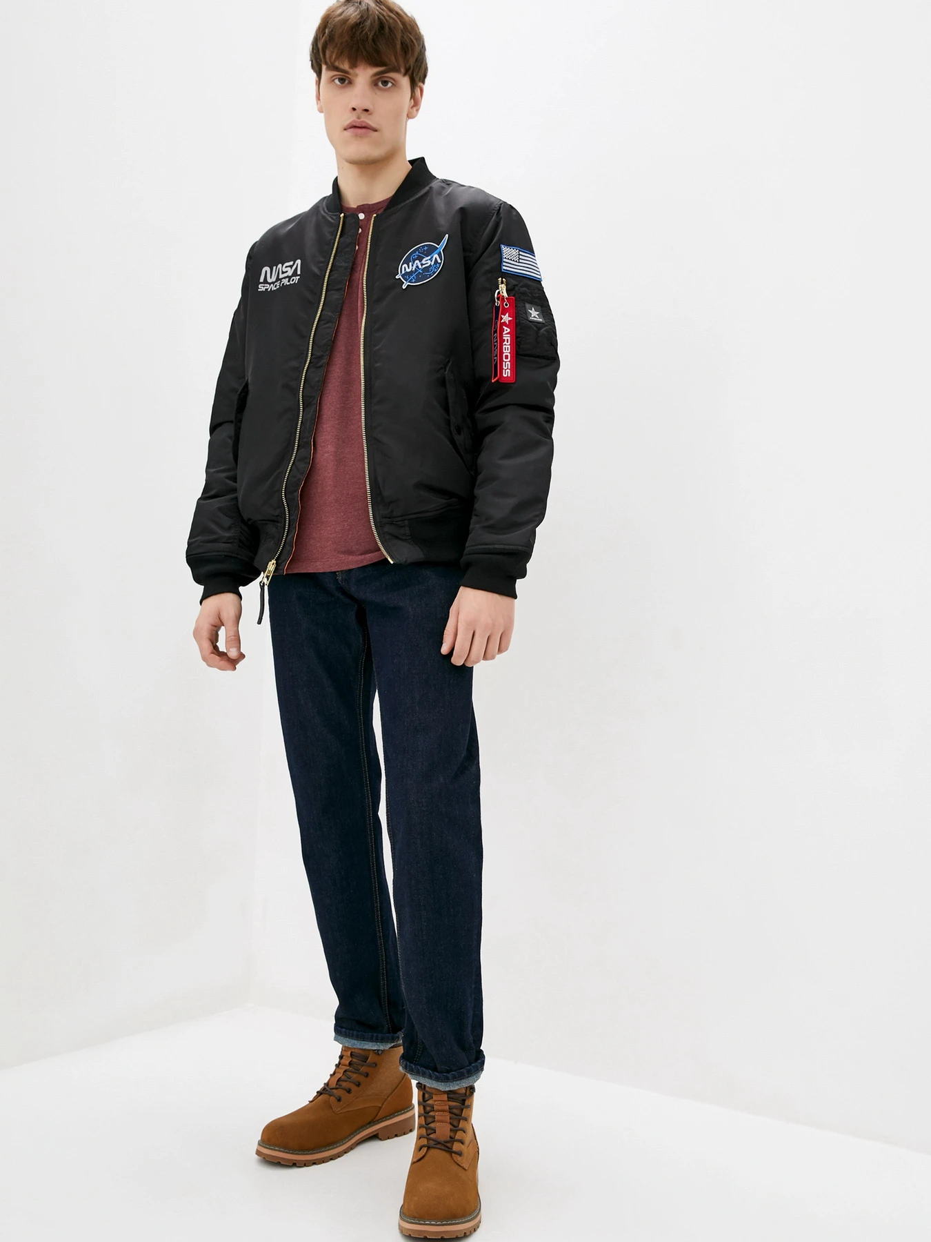 Куртки и дубленки Airboss модель 037600863221_black Куртки и дубленки Airboss модель 037600863221_black Фото