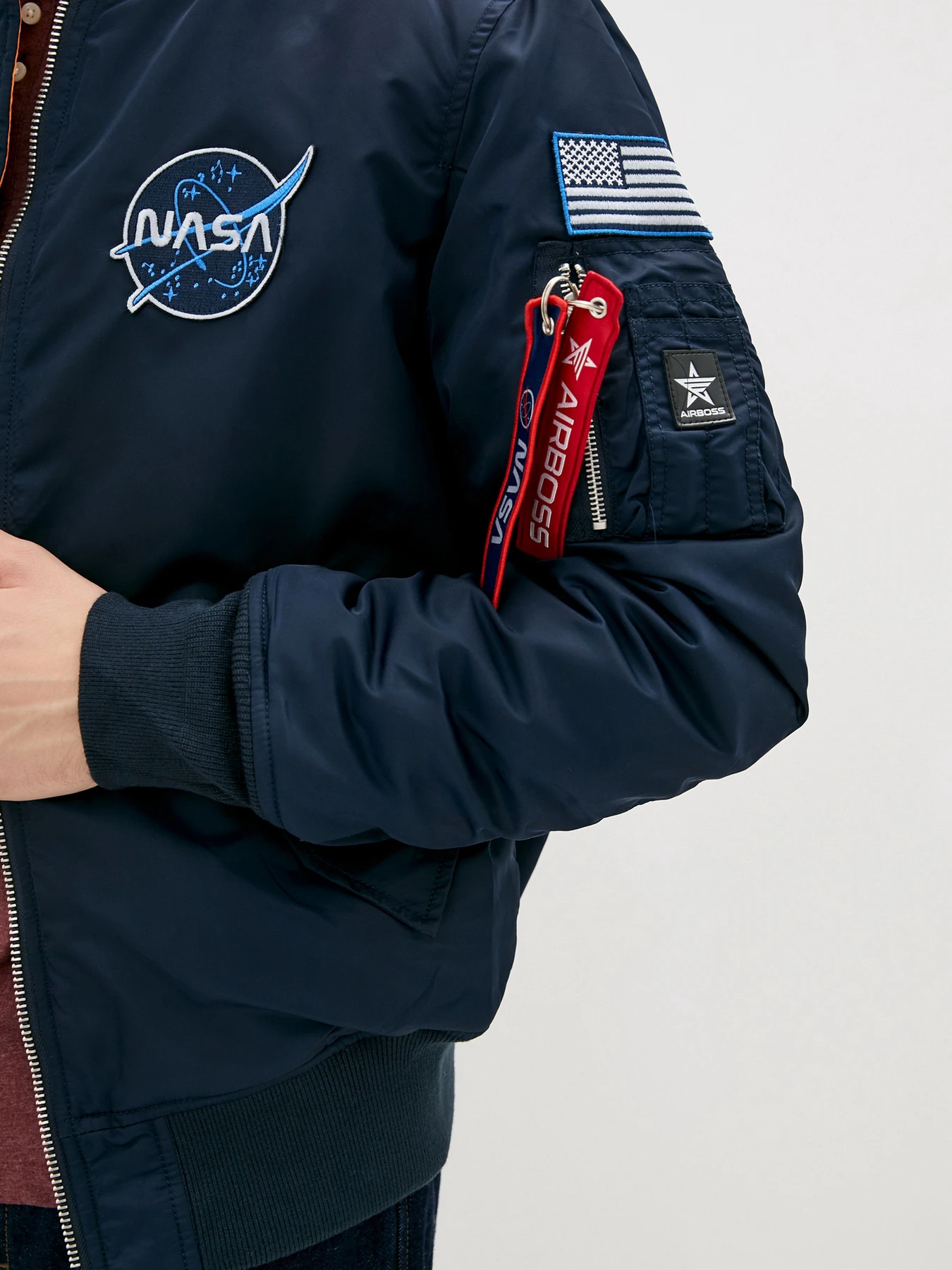 Куртки и дубленки Airboss модель 037600863221_blue Куртки и дубленки Airboss модель 037600863221_blue Фото