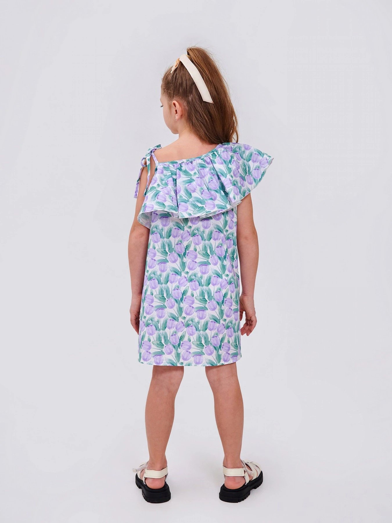 Платья SMIL модель smil_120428-1-risunok-lavandovye-tulpany Фото