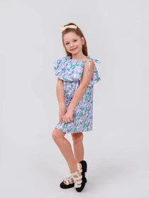 Платья SMIL модель smil_120428-1-risunok-lavandovye-tulpany Фото