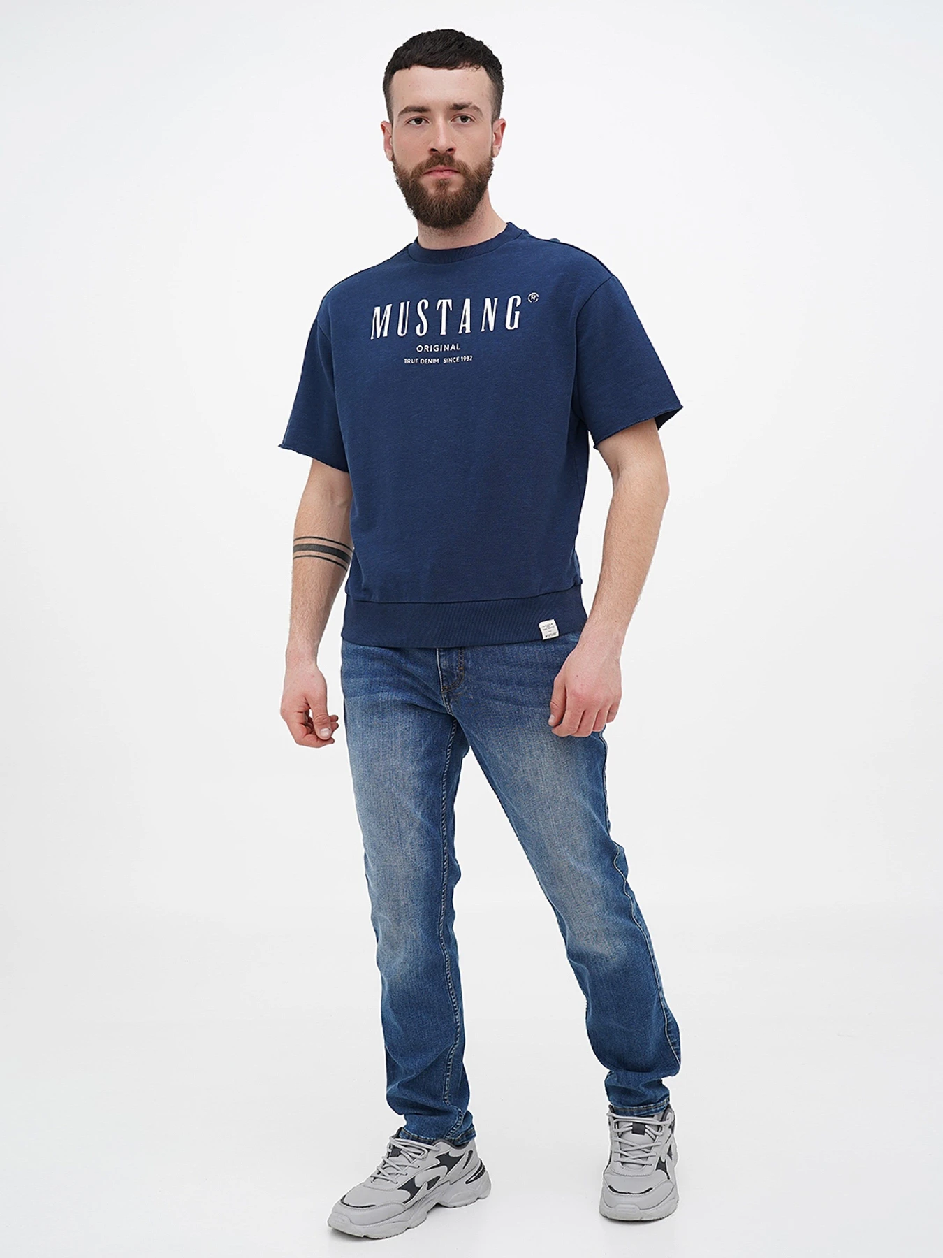 Джинси Mustang Jeans Tramper Tapered модель 1004457 Фото