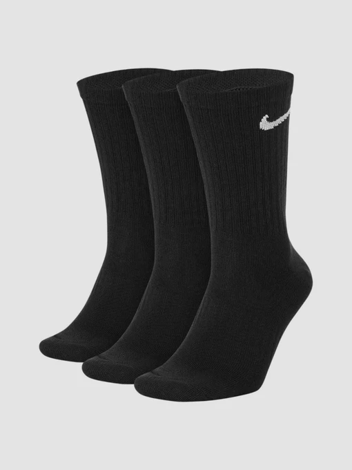 Шкарпетки та гольфи NIKE U Nk Everyday Ltwt Crew 3Pr модель SX7676-010 Фото
