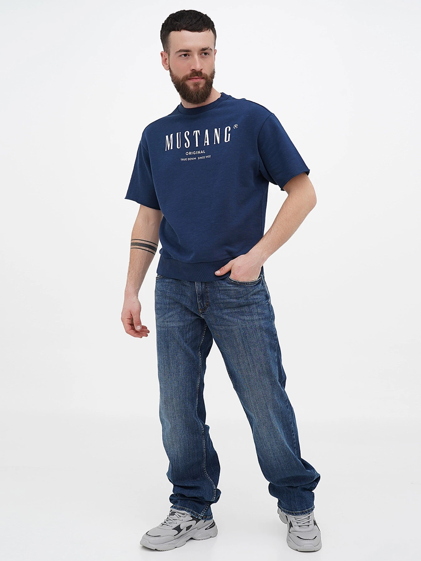 Джинсы Mustang Jeans Big Sur Straight модель 1016052 Джинсы Mustang Jeans Big Sur Straight модель 1016052 Фото