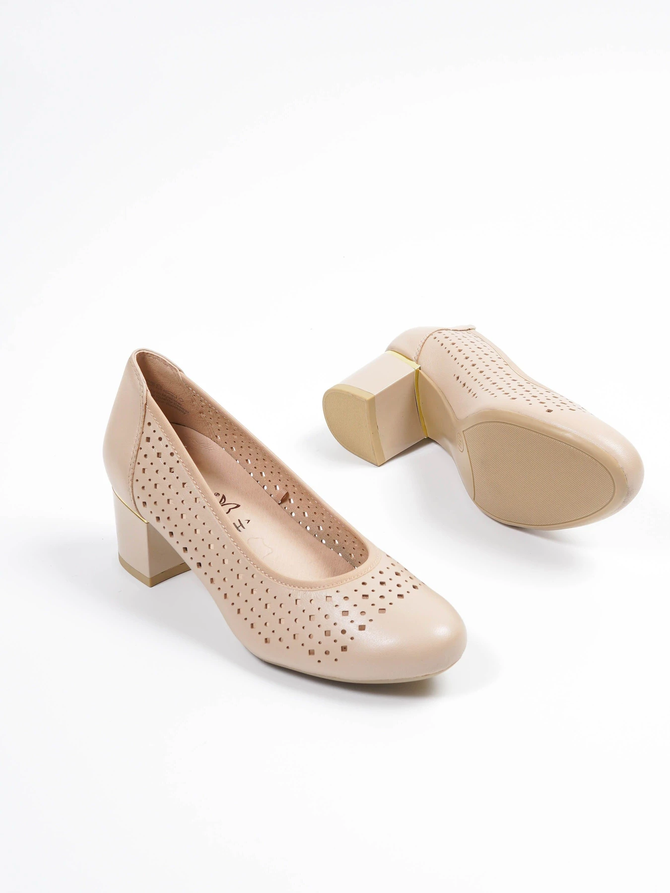 Туфли и лоферы Respect модель 9-9-22501-26_433_BEIGE_PERLATO Фото