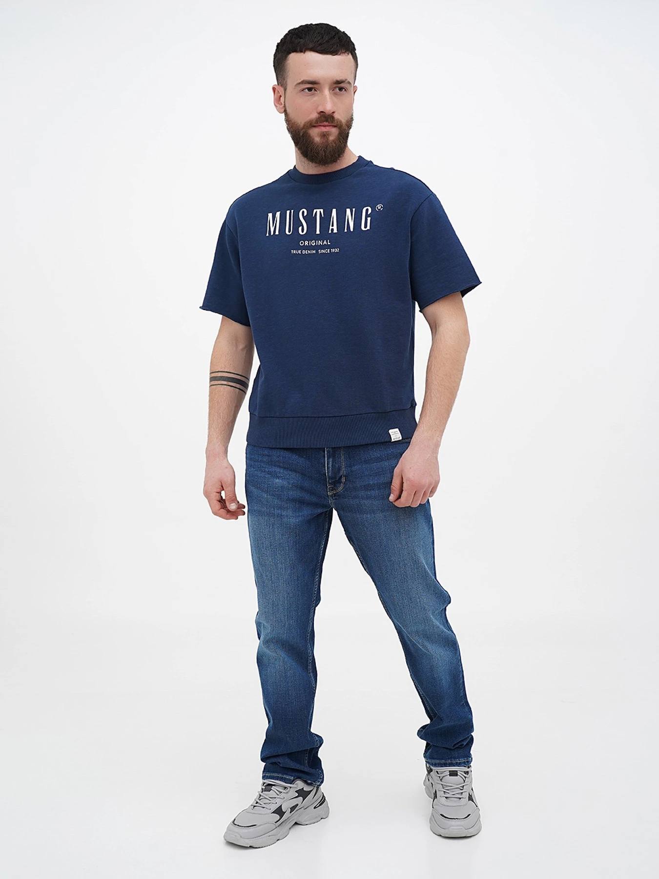 Джинсы Mustang Jeans Orlando Slim модель 1013708 Джинсы Mustang Jeans Orlando Slim модель 1013708 Фото