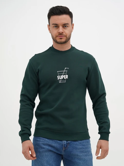 Худи и свитшоты Trend Collection модель TC12750GreenSVTSHT Фото