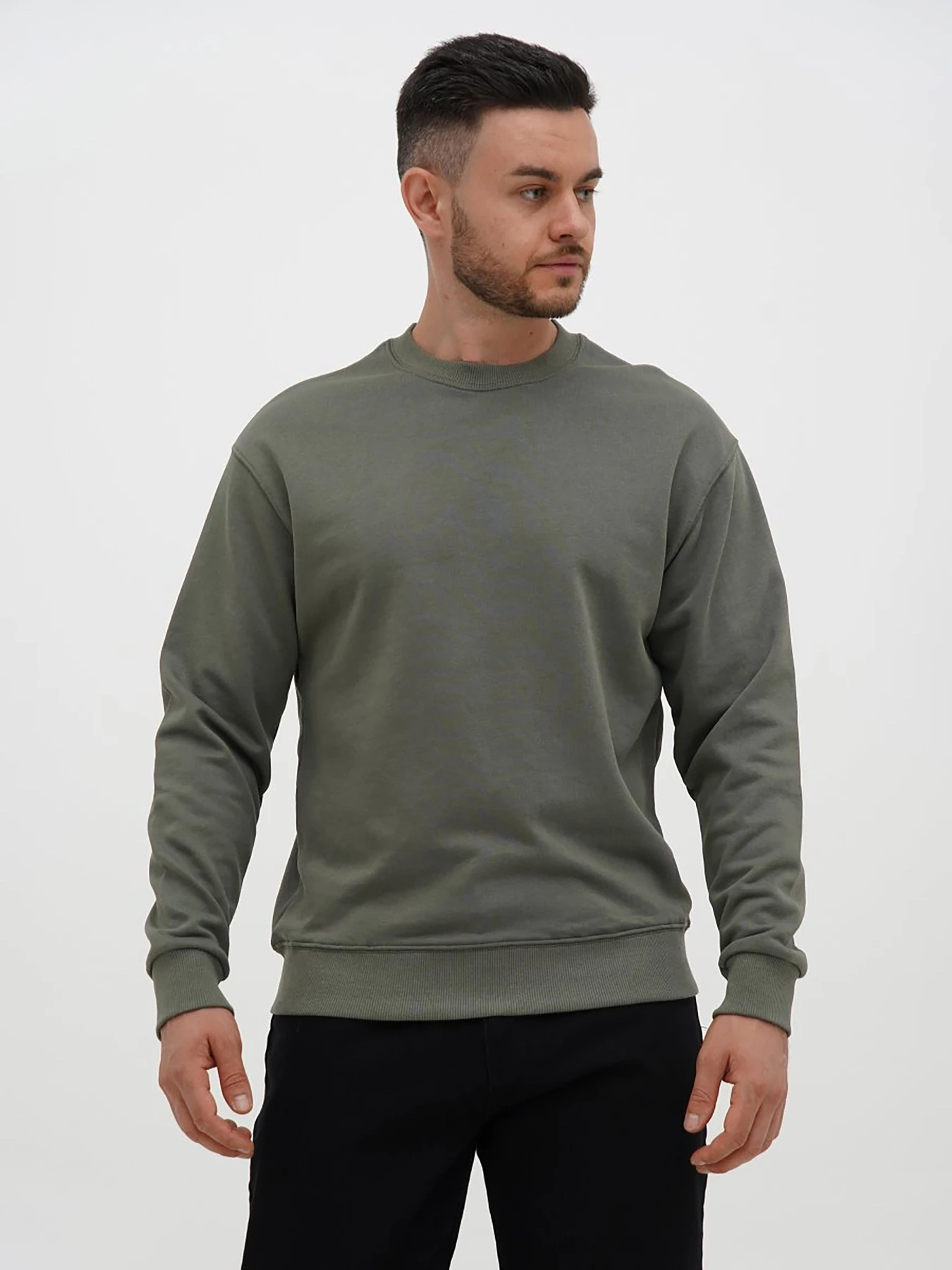 Худи и свитшоты Trend Collection модель TC12536OliveSVTSHT Фото