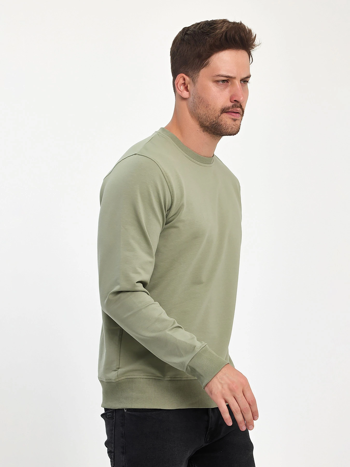 Худи и свитшоты Trend Collection модель TC11180OliveSVTSHT Фото