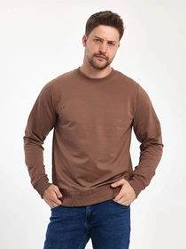 Худи и свитшоты Trend Collection модель TC11179BrownSVTSHT Фото