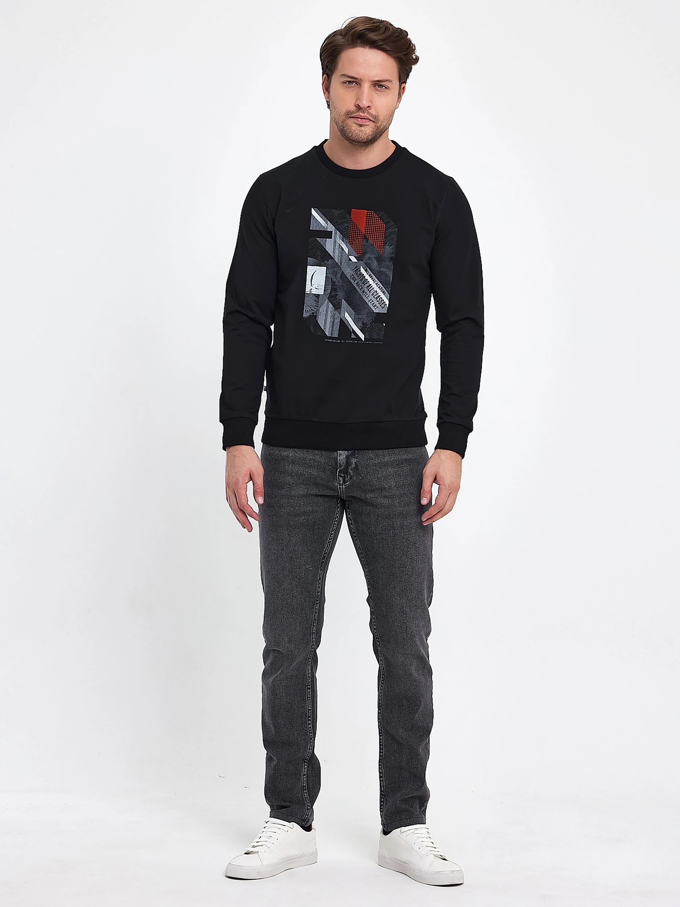 Худи и свитшоты Trend Collection модель TC9555BlackSVTSHT Фото