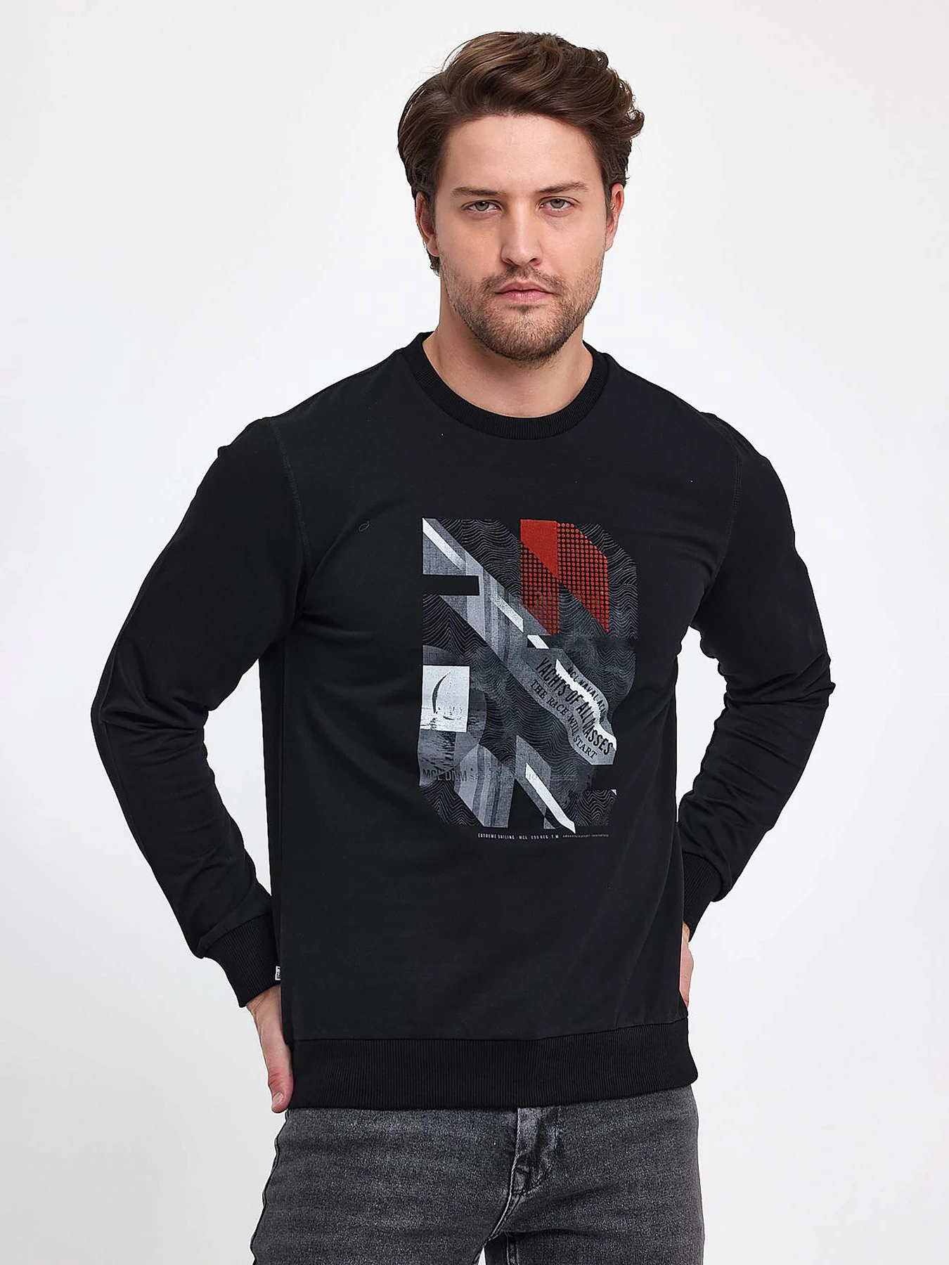 Худи и свитшоты Trend Collection модель TC9555BlackSVTSHT Фото