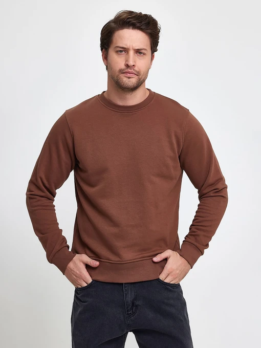 Худи и свитшоты Trend Collection модель TC9494BrownSVTSHT Фото