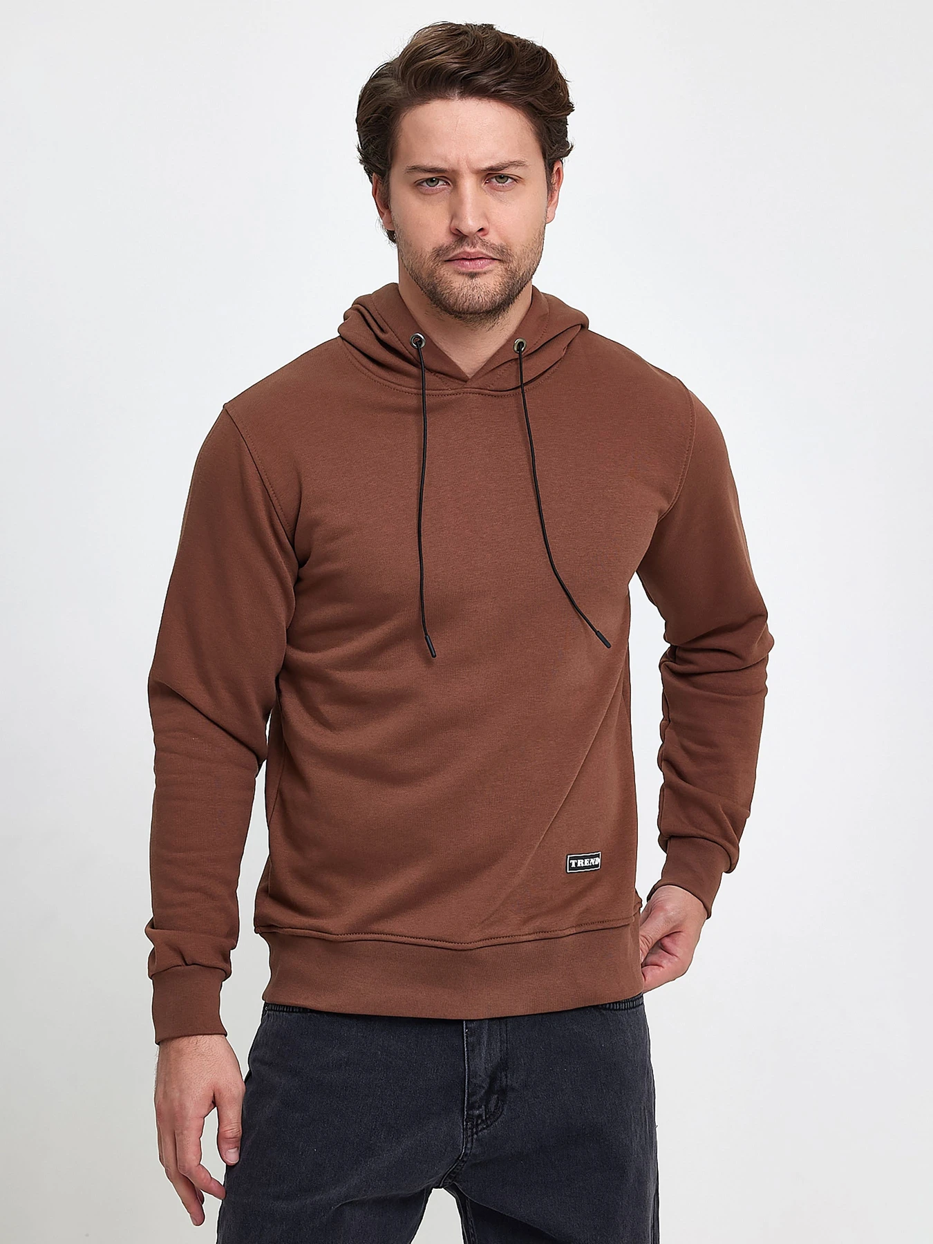 Худи и свитшоты Trend Collection модель TC9503BrownHD Фото