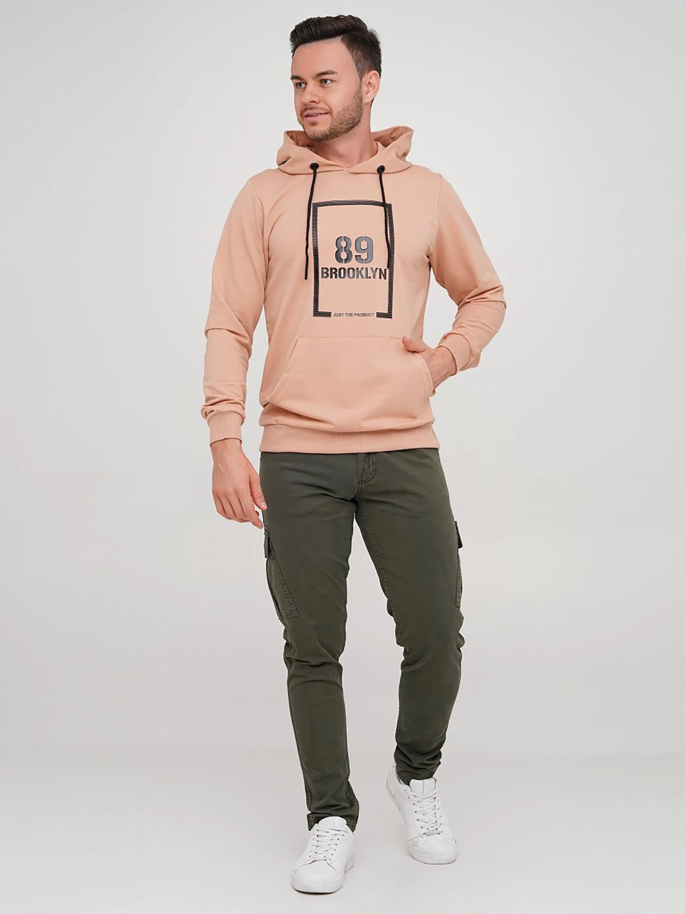 Худи и свитшоты Trend Collection модель TC6808BeigeHD Фото