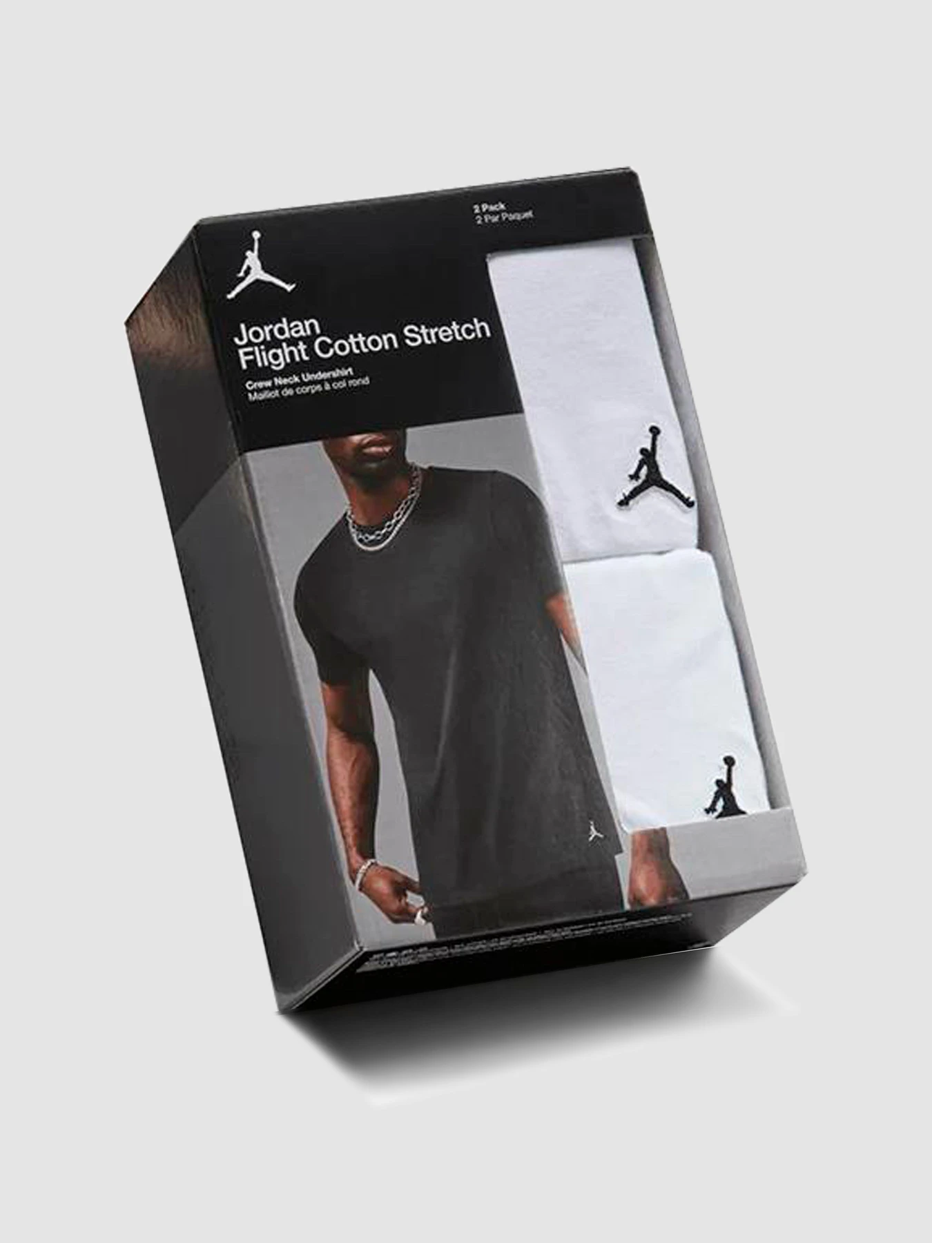 Футболки і поло Jordan JHM FLIGHT BASE TEE 2PK модель JM0625-001 Футболки і поло Jordan JHM FLIGHT BASE TEE 2PK модель JM0625-001 Фото