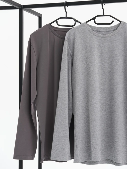 Чоловічий Лонгслів HANDY WEAR Cotton Basic фото 3