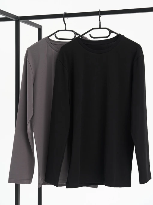 Чоловічий Лонгслів HANDY WEAR Cotton Basic фото 3