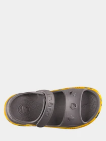 Сандалии COQUI модель 8851Dk.grey_Yellow Фото