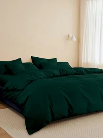 Наволочка на подушку DARK GREEN Cosas модель Ranfors91_GreenDark_40 Фото