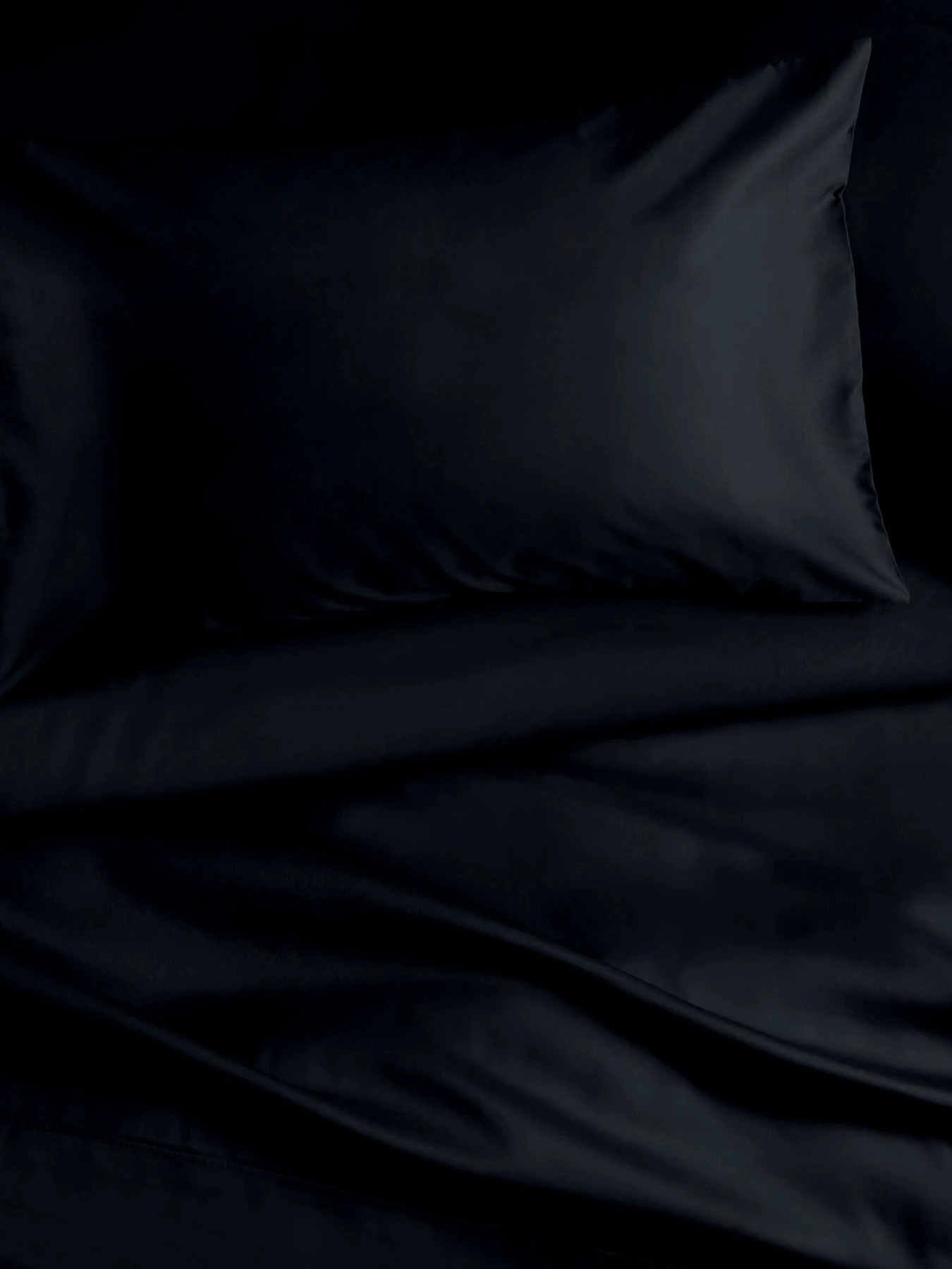 Наволочка сатин на подушку BLACK Cosas модель Satin_Black_40 Наволочка сатин на подушку BLACK Cosas модель Satin_Black_40 Фото