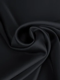 Наволочка сатин на подушку BLACK Cosas модель Satin_Black_40 Фото