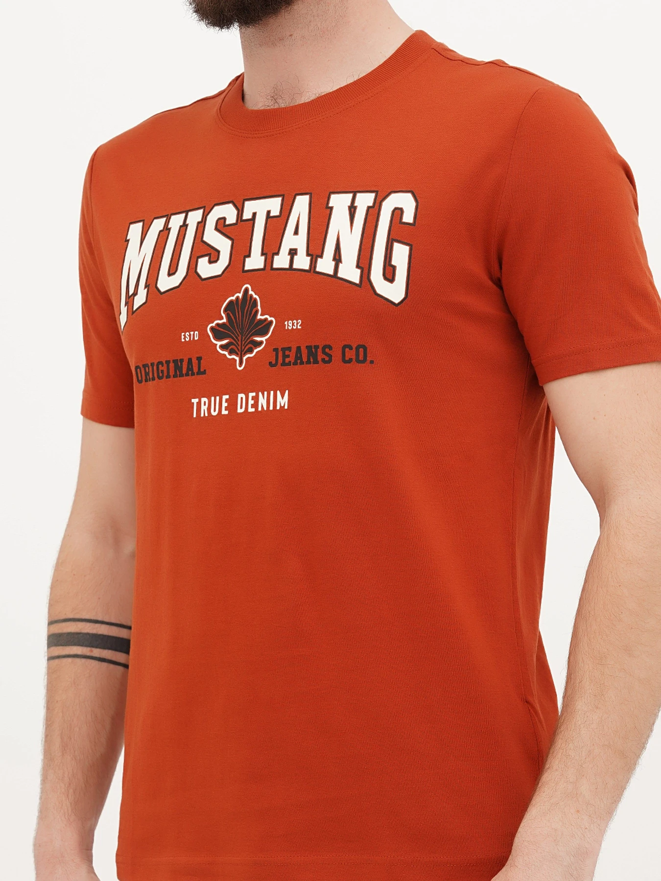 Футболки и поло Mustang Jeans Alex C Print модель 1014462 Футболки и поло Mustang Jeans Alex C Print модель 1014462 Фото