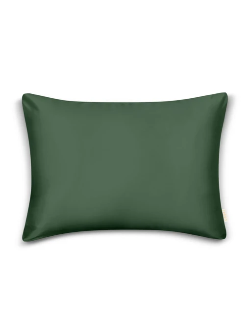 Наволочка сатин на подушку GREEN Cosas модель Satin_Green_40 Фото
