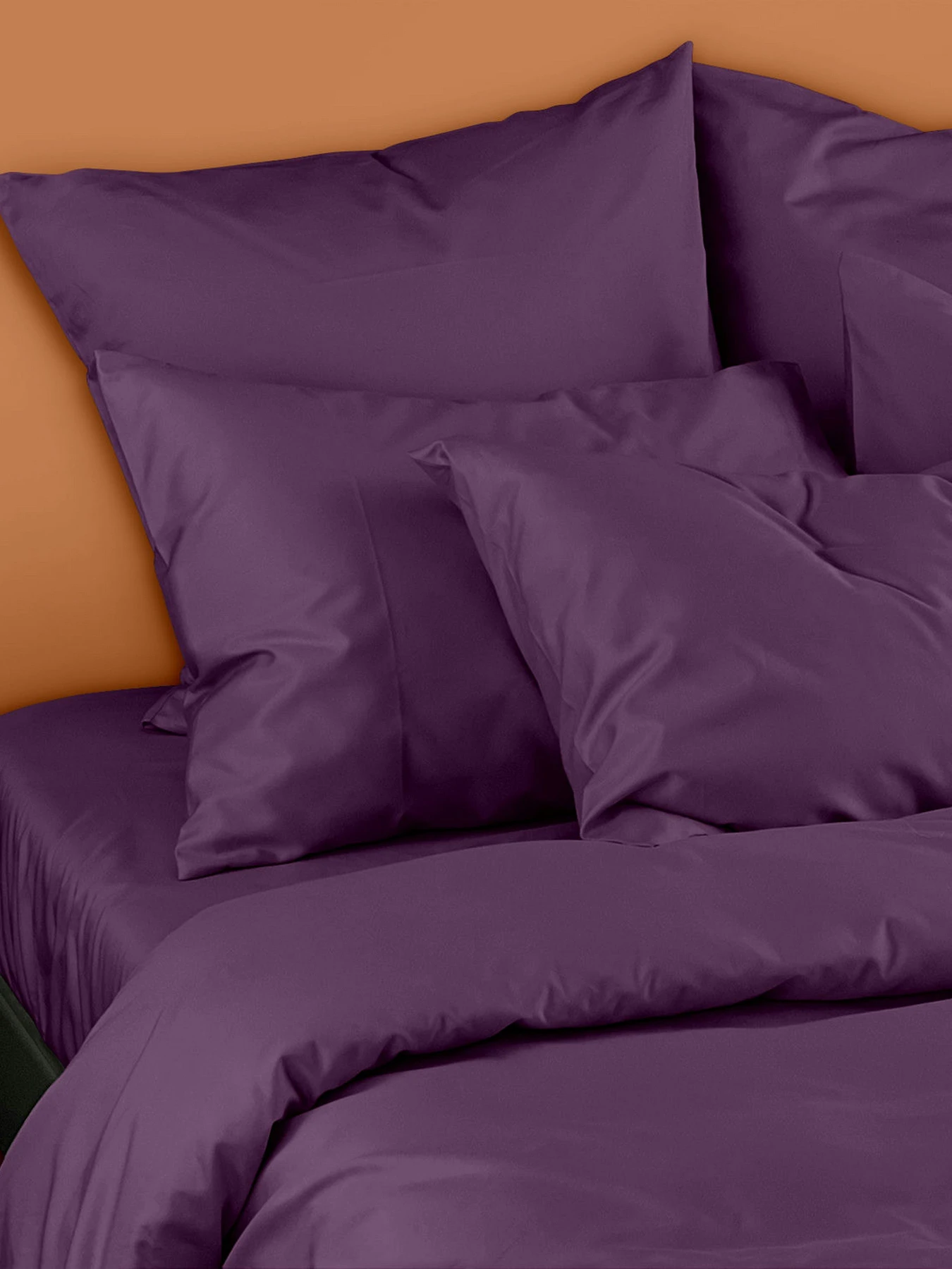 Наволочка сатин на подушку VIOLET Cosas модель Satin_Violet_40 Фото