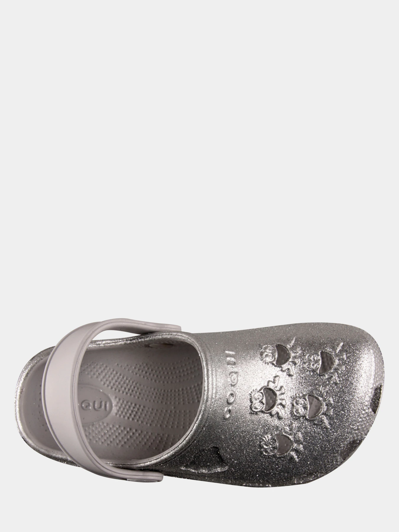 Шльопанці COQUI модель 8701Khaki_grey_glitter Фото