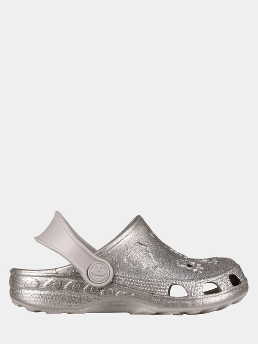 Шлёпанцы COQUI модель 8701Khaki_grey_glitter Фото