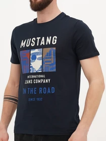 Футболки и поло Mustang Jeans Alex C Print модель 1014453 Фото