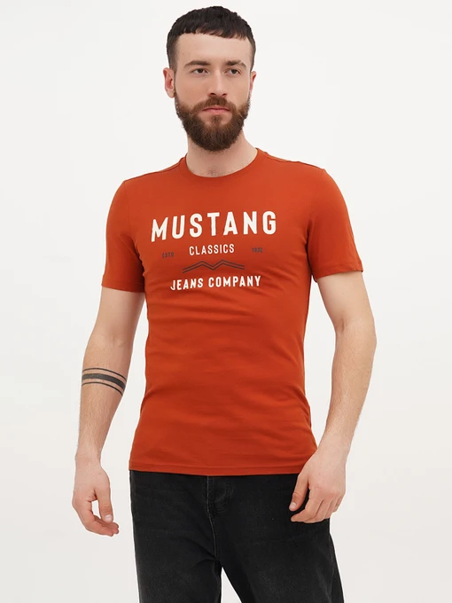 Футболки и поло Mustang Jeans Alex C Print модель 1014446 Фото