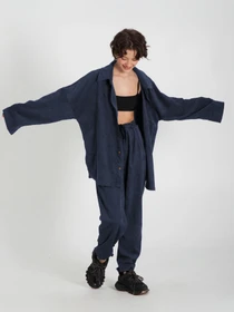 Сорочки IJ модель ij-sorochka-velvet-jeans Фото