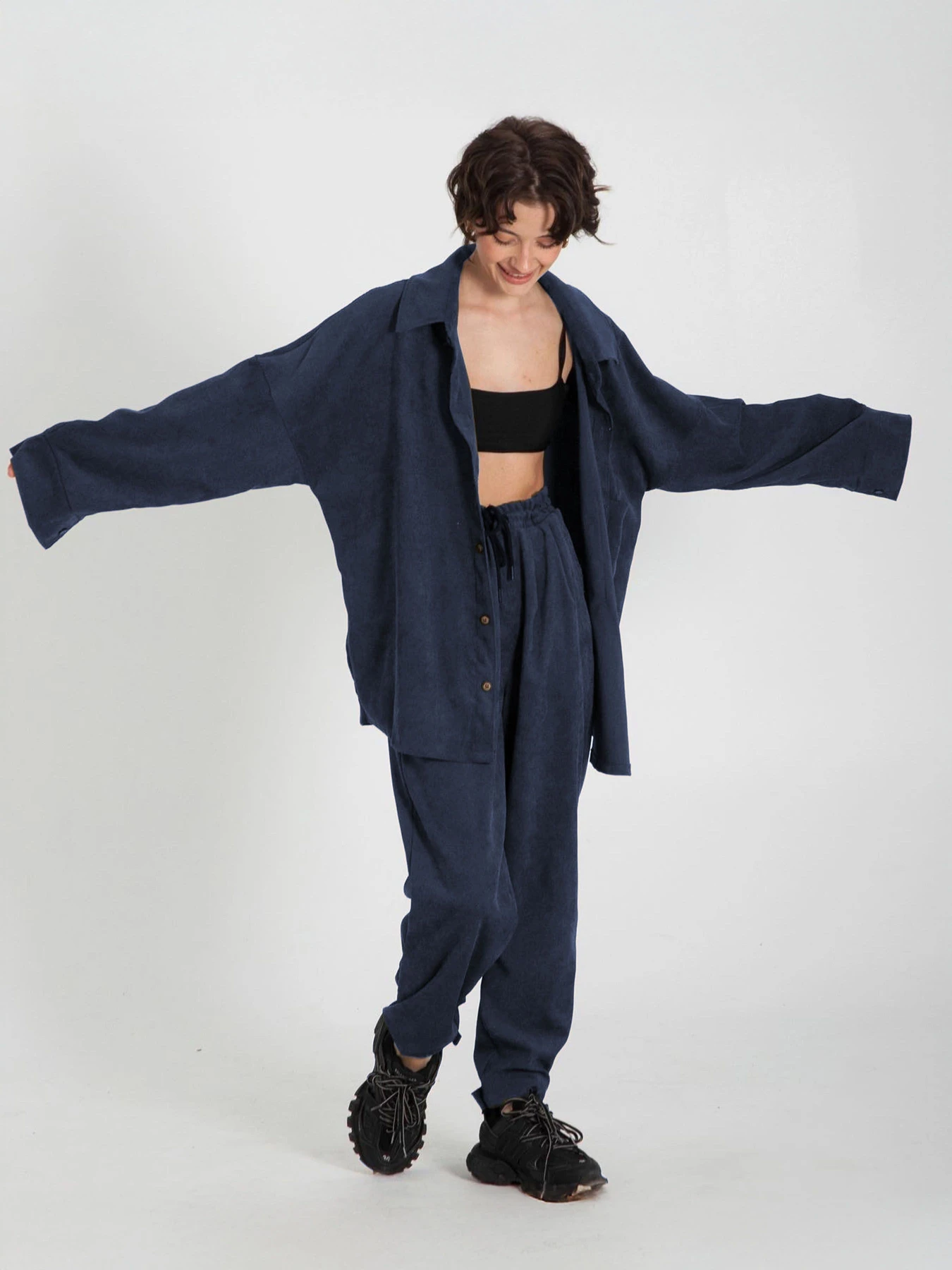 Штани IJ модель ij-pants-lip-velvet-jeans Фото
