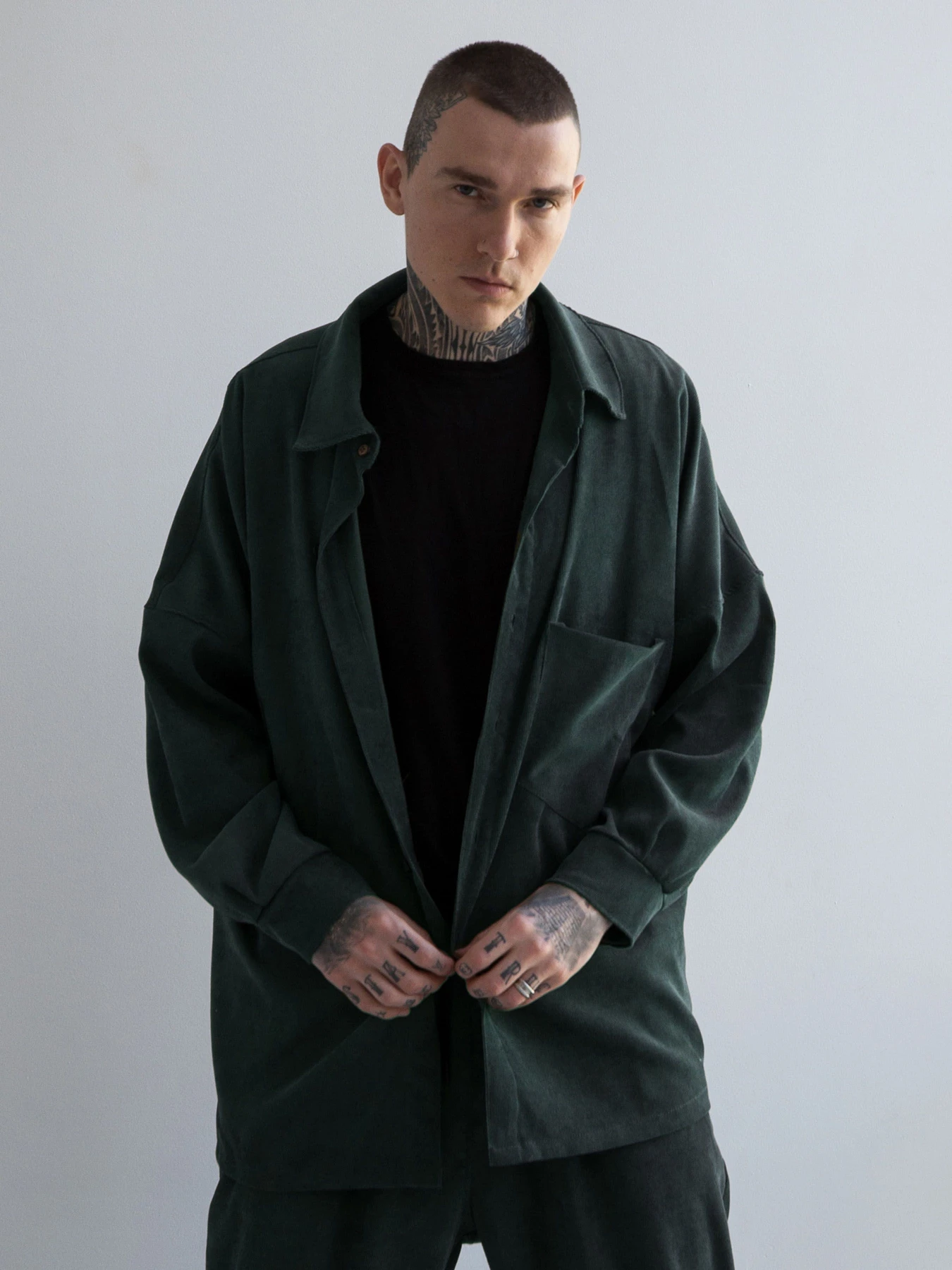 Рубашки IJ модель ij-sorochka-velvet-emerald-men Фото