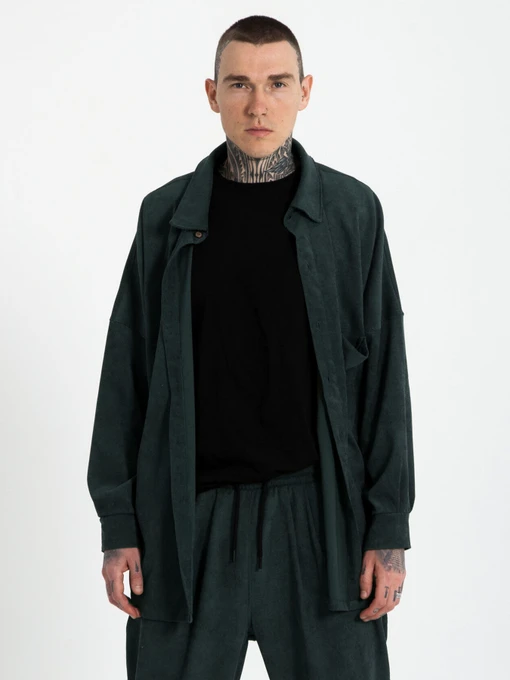 Рубашки IJ модель ij-sorochka-velvet-emerald-men Фото